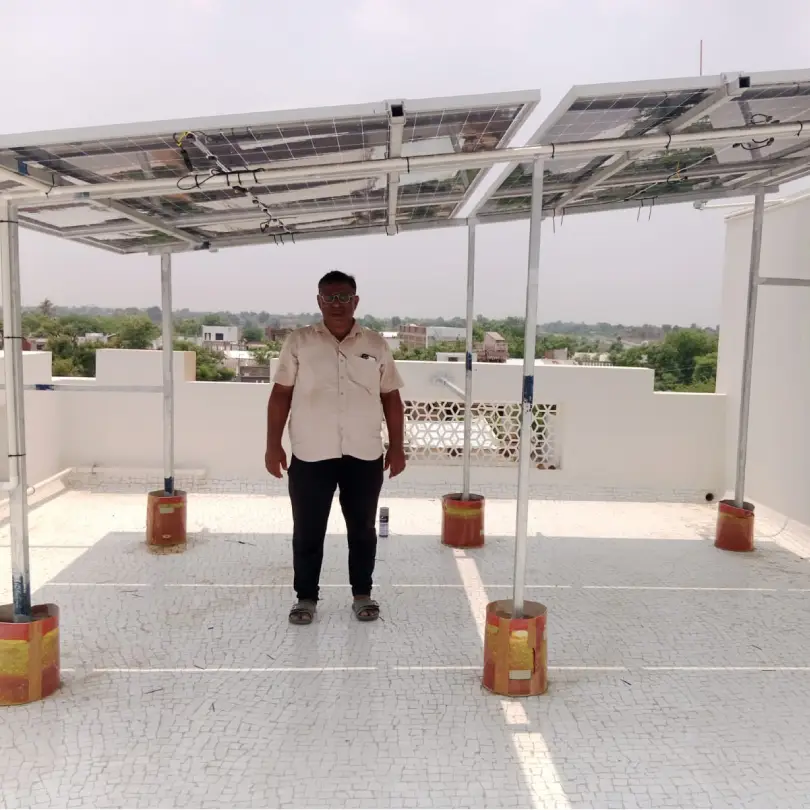 installed solar system